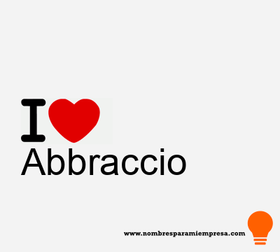 Logotipo Abbraccio