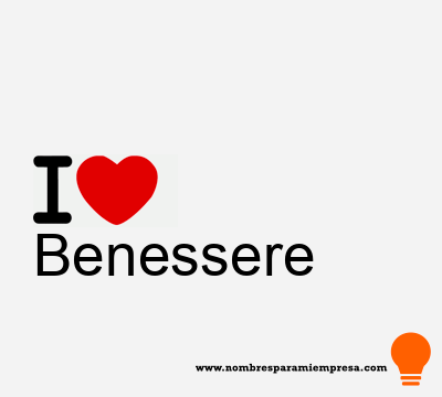 Logotipo Benessere