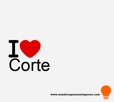 Logotipo Corte